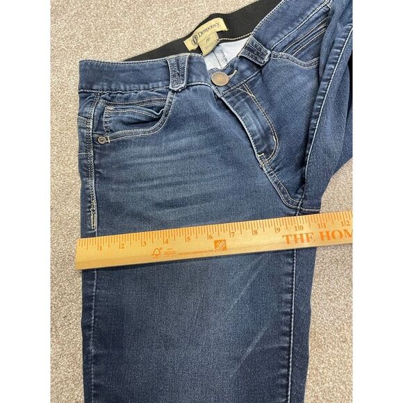 Democracy womens Ab Solution skinny jeans sz 10 9” rise blue jeans stretch denim - Picture 6 of 12
